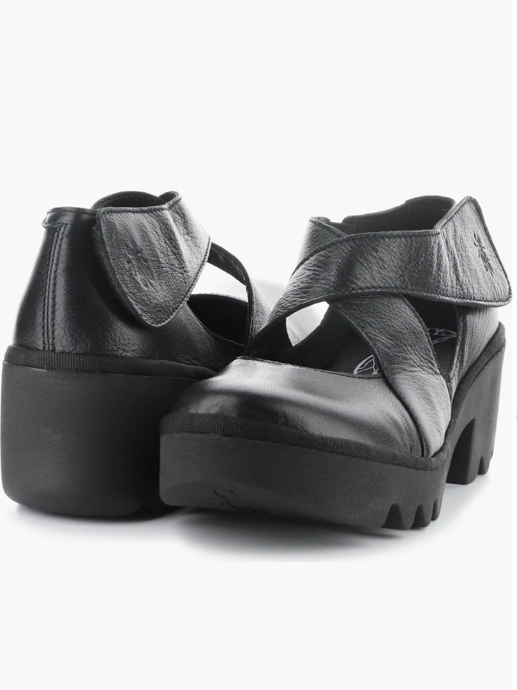 Fly London Togo 533 Leather Platform Shoes 39/9